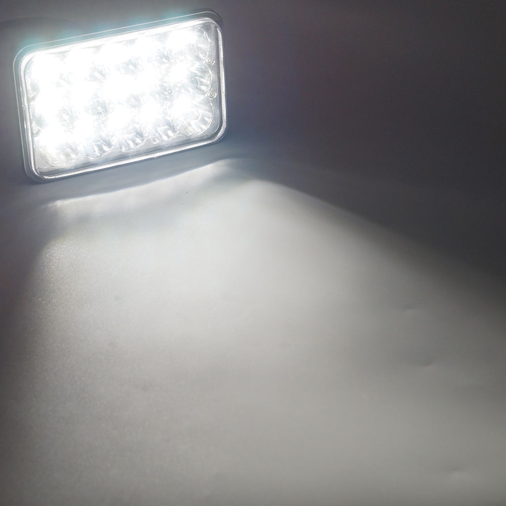 Прямоугольные 4х6 дюймовые фары светодиодные лампы световые лампы автомобиля