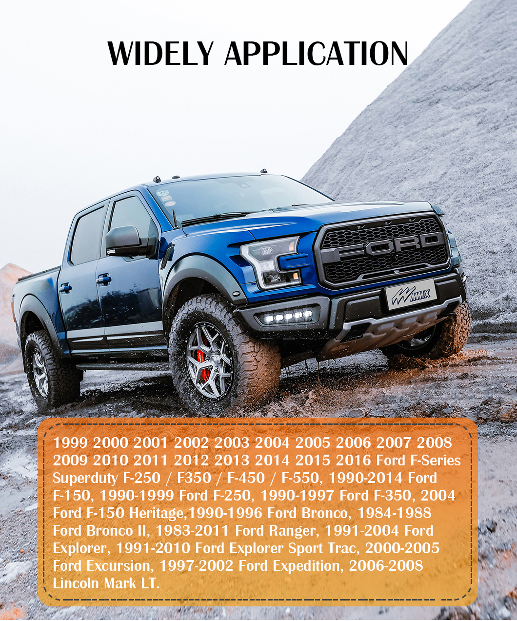 Светодиодный номерной знак Light F250