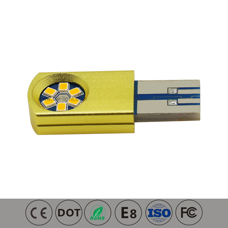T10 USB светодиодная светодиодная светодиодная лампочка автомобиля