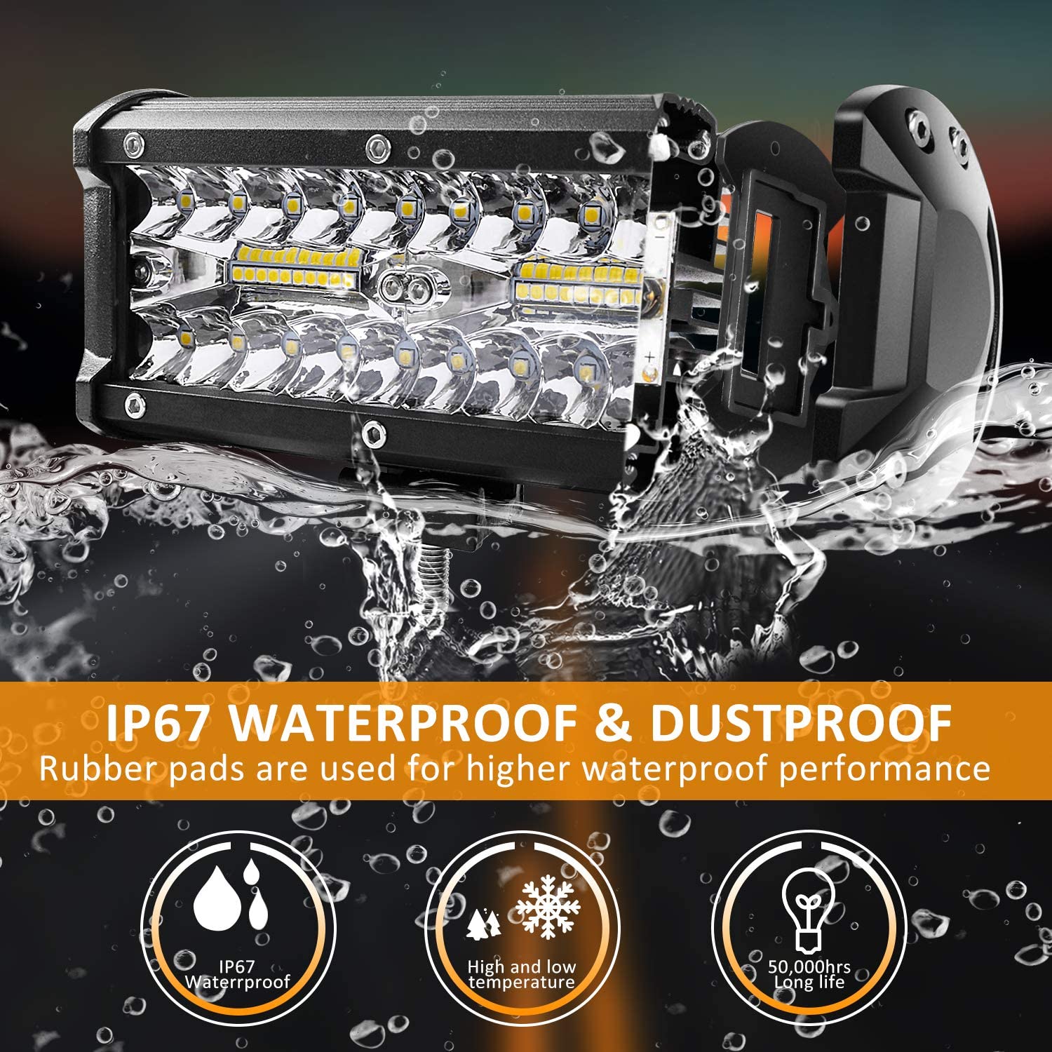 Светодиодный рабочий фонарь мощностью 27 Вт, водонепроницаемый светодиодный рабочий фонарь, квадратный светодиодный рабочий фонарь 27 Вт, популярный светодиодный рабочий фонарь, популярный светодиодный рабочий фонарь 48 Вт