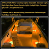 Янтарный индикатор Украшение лодки Светодиодная лампа боковых габаритных огней автомобиля