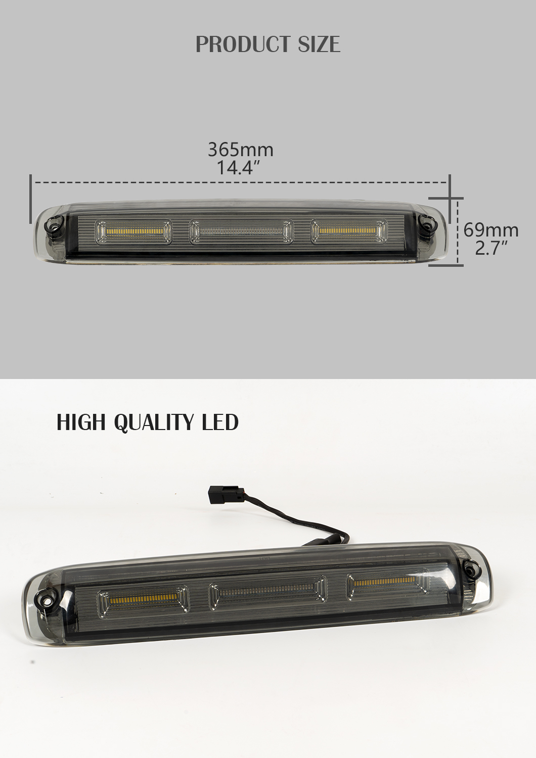 GMC Третий тормозный свет GX-080WR3014A-S (2)