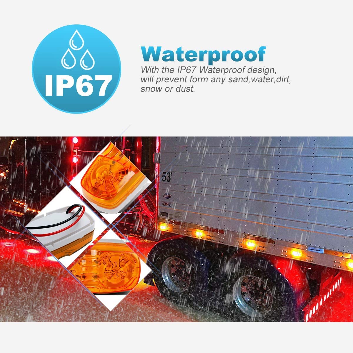 Габаритный фонарь для грузовика, габаритный фонарь для грузовика, габаритный фонарь с хромом, хромированный габаритный фонарь светодиодный, светодиодный габаритный фонарь с хромированными светодиодными лампочками для грузовых автомобилей, водонепроницаемый светодиодный рабочий фонарь, квадратный водонепроницаемый светодиодный рабочий фонарь, внутренняя светодиодная лампа синего цвета для автомобиля, 3/4-дюймовый светодиодный боковой габаритный фонарь