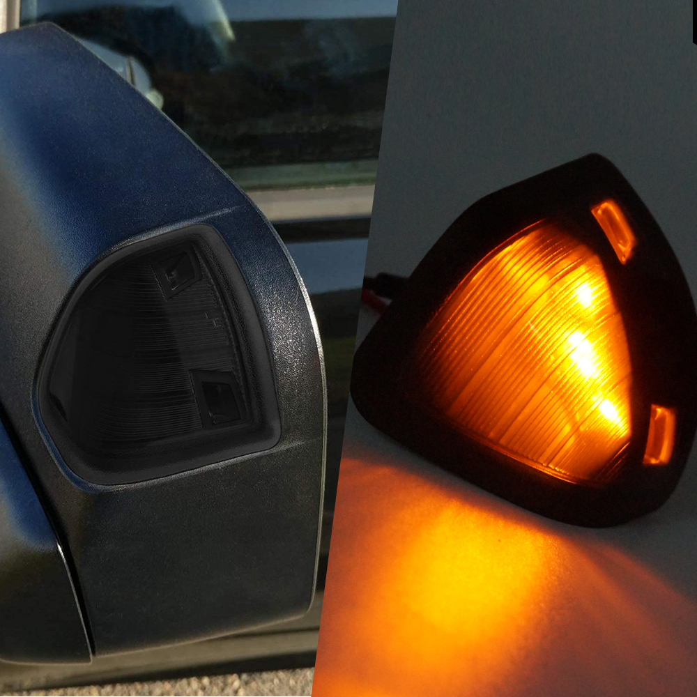 Зеркальная лампа с задним видом с задним видом на копченая линза для Dodge Ram 1500 2500 3500 4500 5500