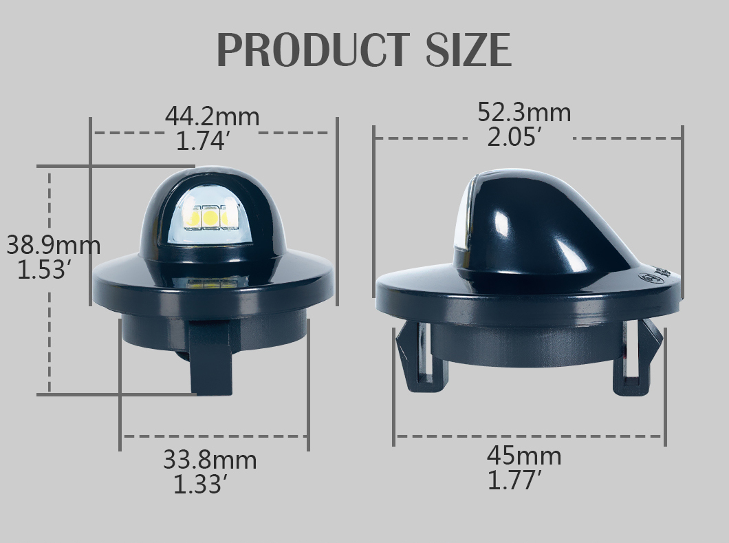 Светодиодный номерной знак 