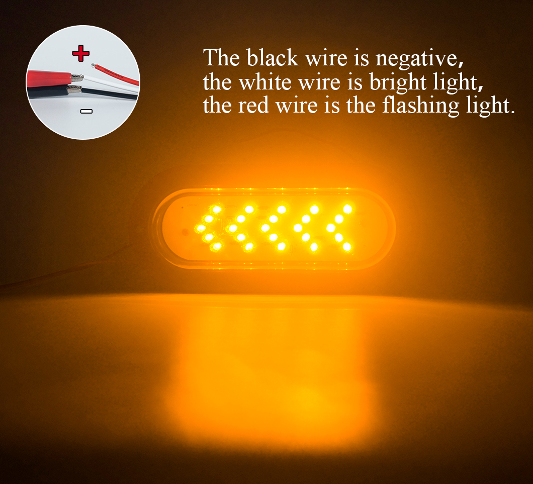 6 -дюймовый светодиодный хвостовой свет 6 