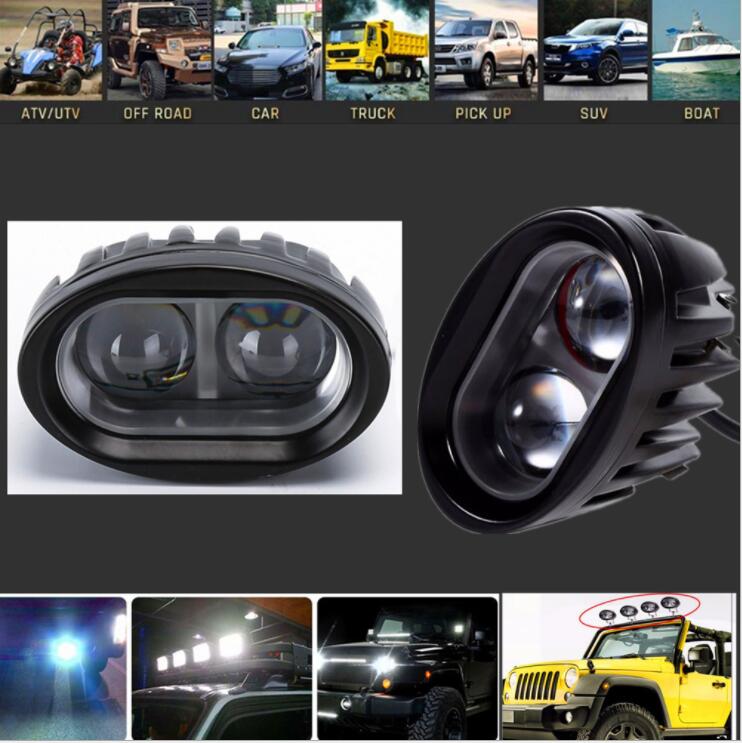 Светодиодные лампы для грузовых автомобилей, водонепроницаемые светодиодные рабочие фары 27 Вт, внутренние светодиодные автомобильные лампы, водонепроницаемые светодиодные рабочие лампы горячей продажи, светодиодные автомобильные лампы синего цвета