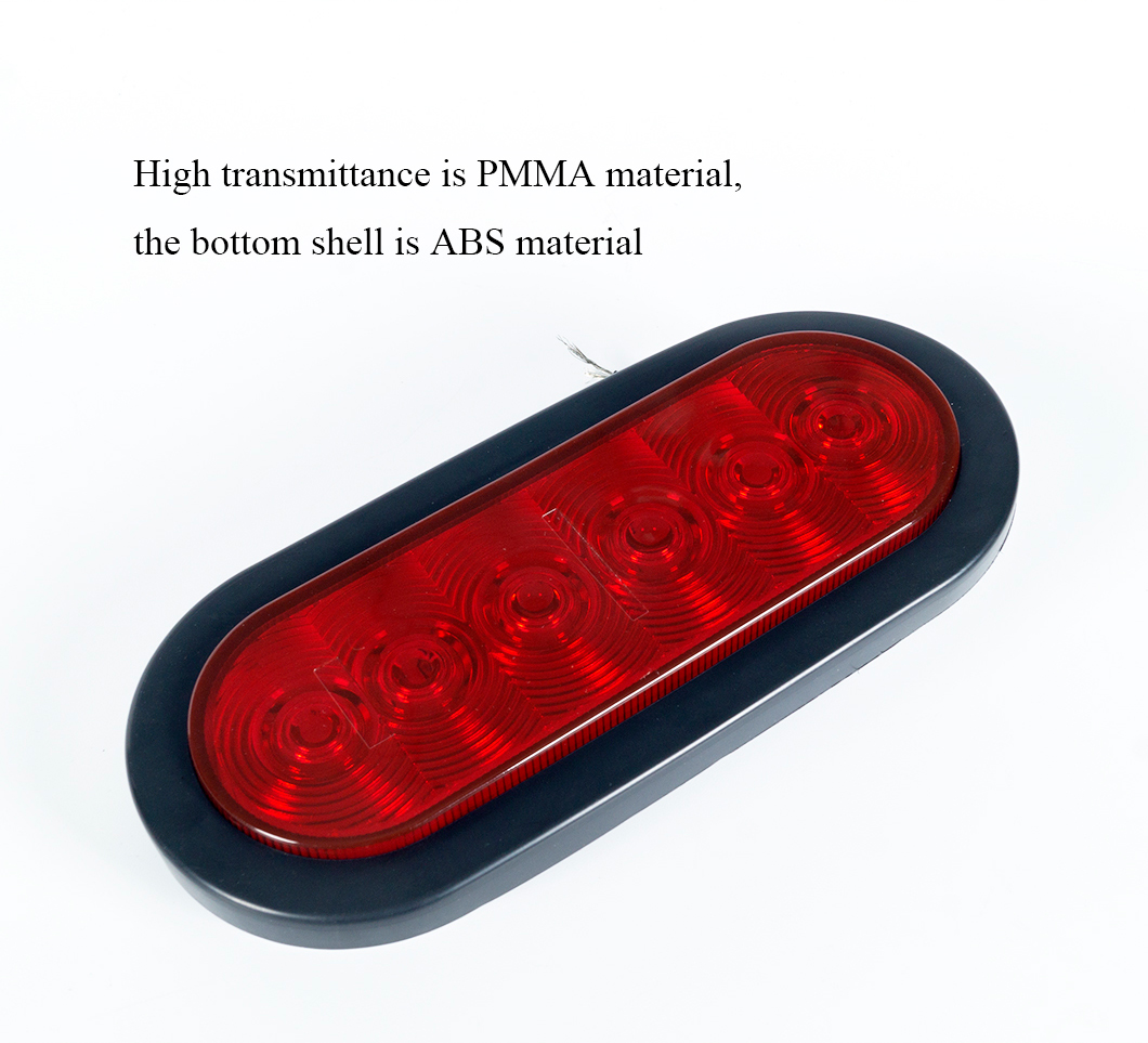 автомобиль светодиодный свет Красный светодиод 6 