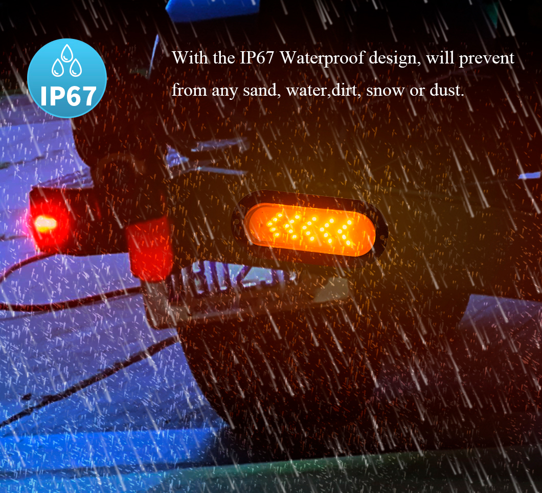 6 -дюймовый светодиодный хвостовой свет 6 