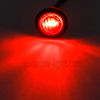 круглый красный светодиодный боковой габаритный фонарь для автомобилей