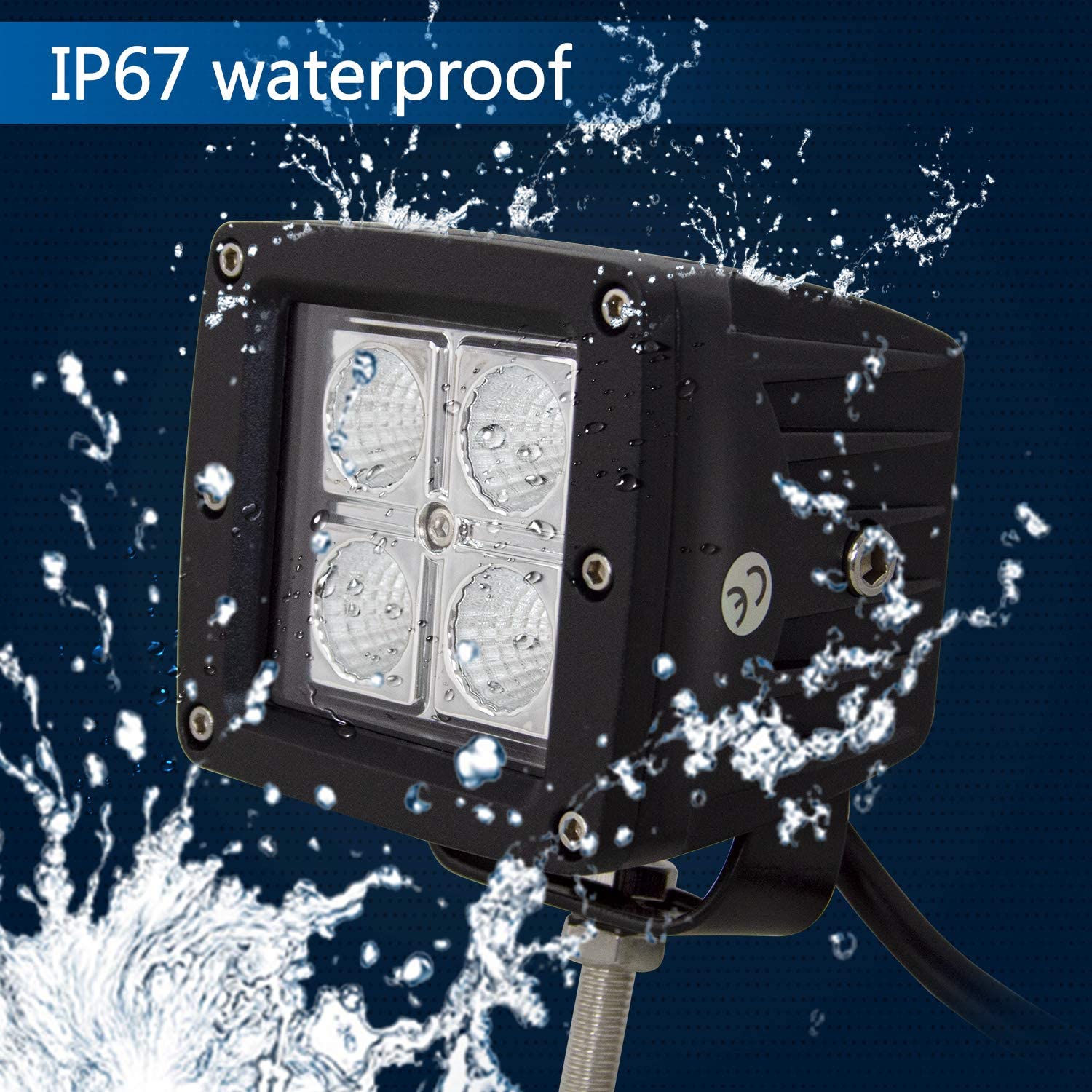 Светодиодный светодиод 12 Вт, желтый светодиодный свет 12 Вт, квадратный светодиодный свет, 12 Вт квадратный светодиодный свет, светодиодный рабочий свет