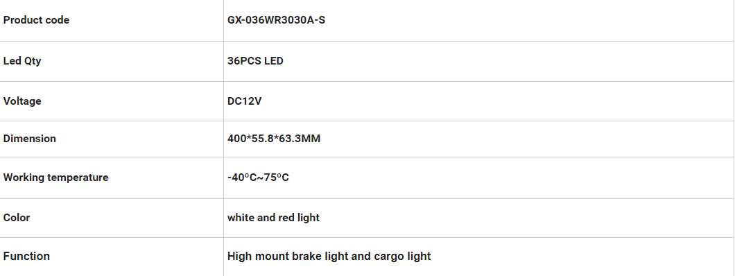 GX-036WR3030A-S GM ТОРМОЗЫ