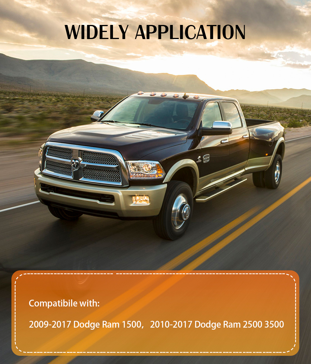 Dodge High Mount 3 -е тормозные огни