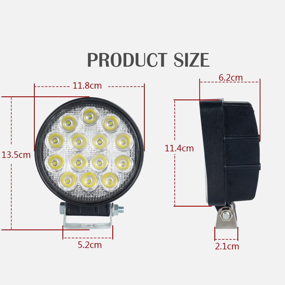 сверхмощный 48W * 2 Led Work Light для грузовиков